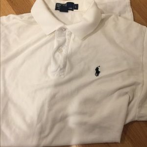 Polo Ralph Lauren White Short Sleeve Polo
